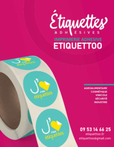 etiquette-autocollante-en-rouleau-imprimerie-etiquettes-personnalisées -fabriquant-etiquette autocollantes professionnelles - etiquettes industrielle-etiquettoo